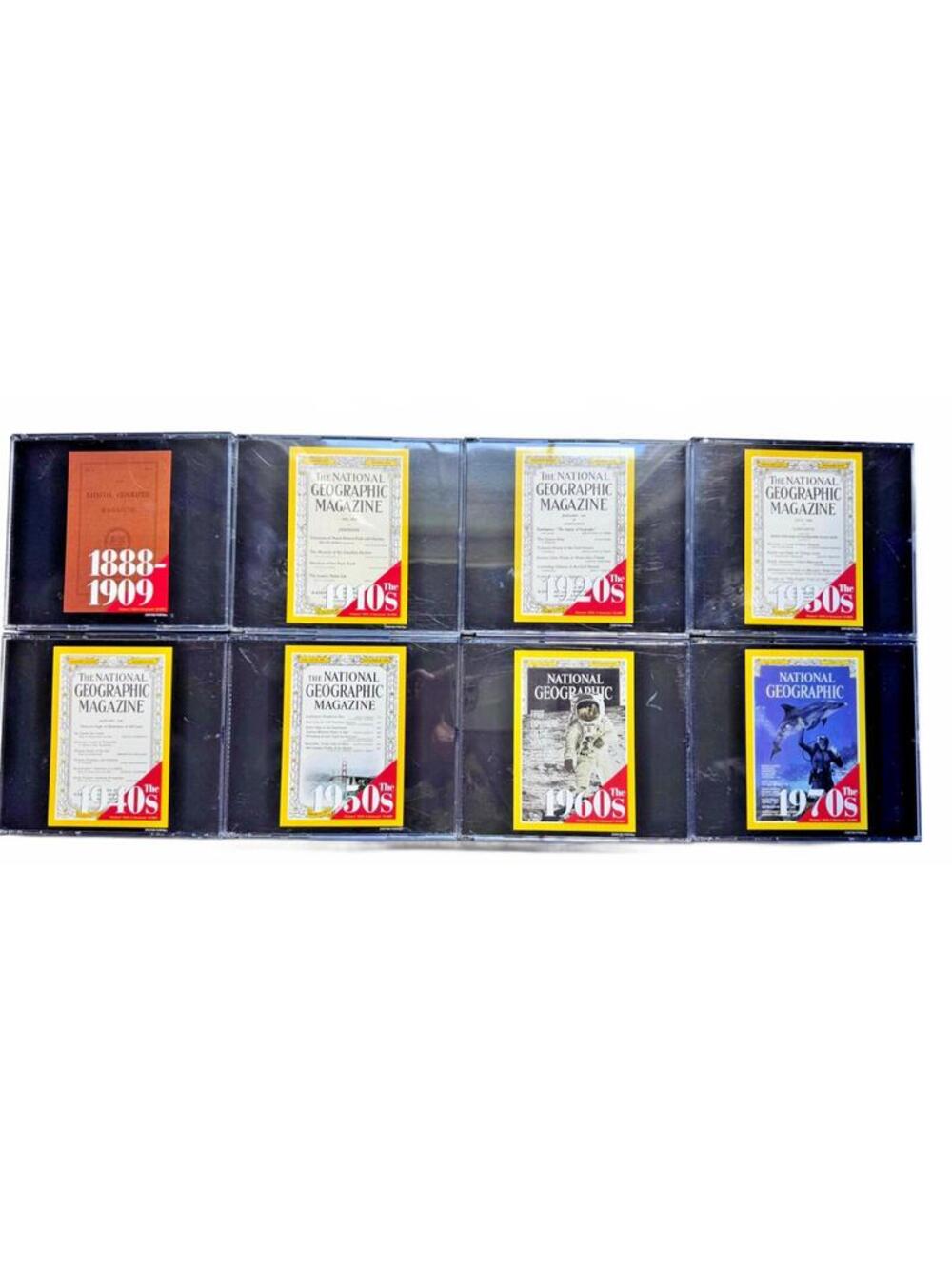 National Geographic Magazine The 1888-1970s Interactive CD-ROM Set Father's Day